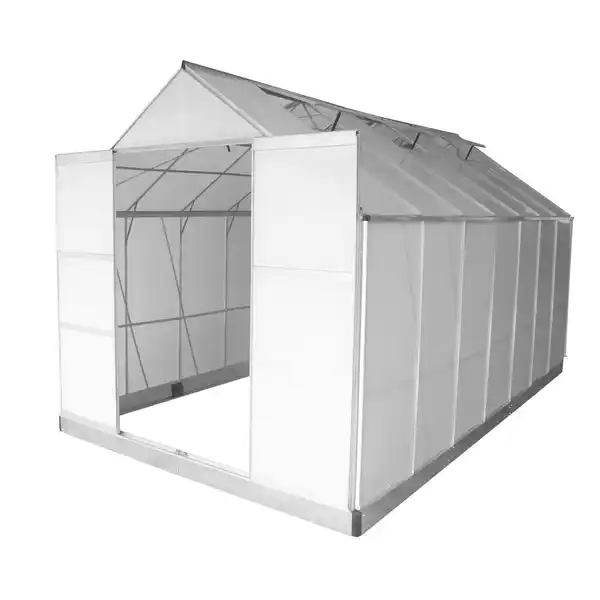 Bild 1 von Gewächshaus Alu OSAKA 430x250x235cm