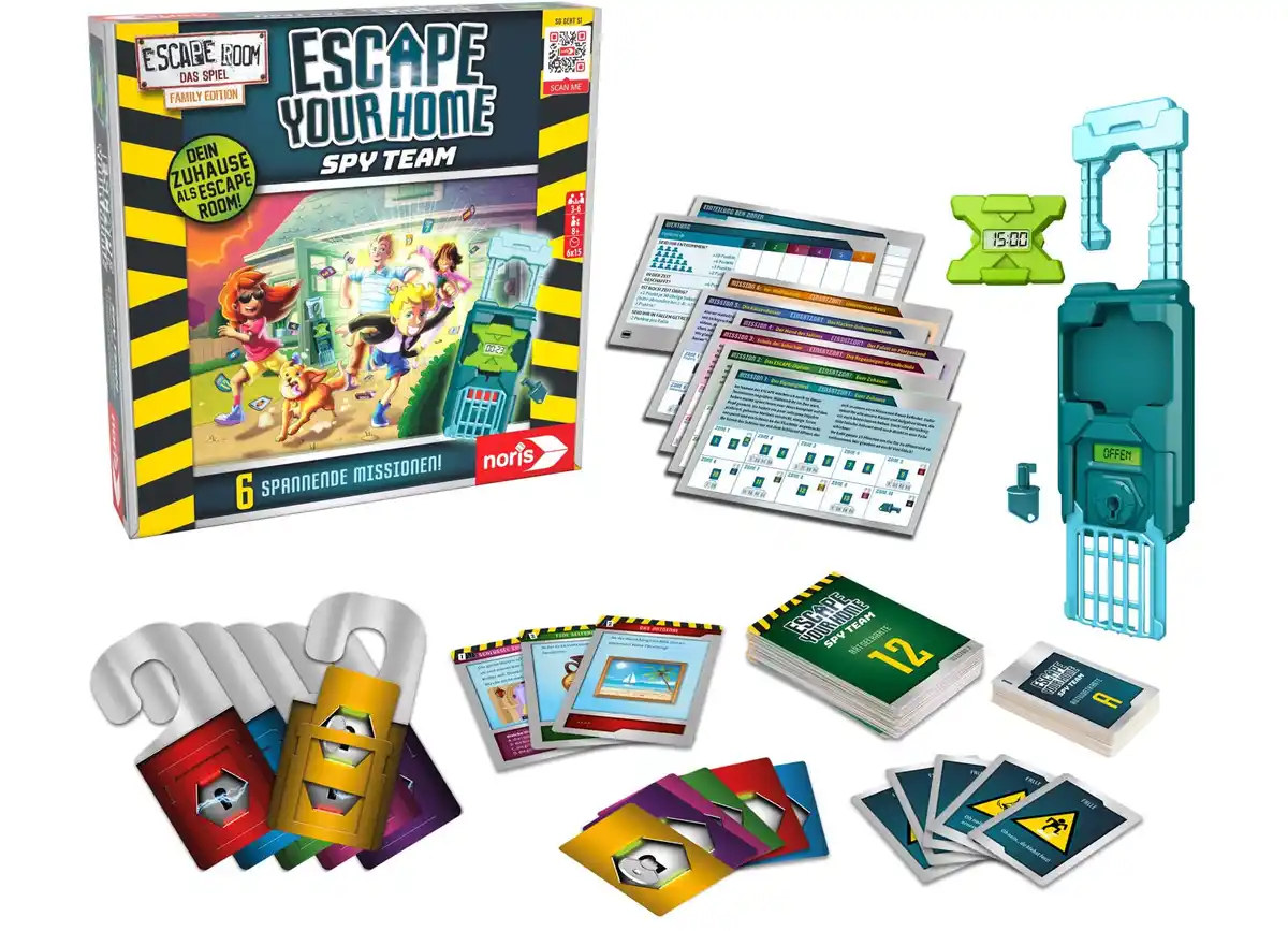 Bild 1 von Noris Escape Room Das Spiel Escape Your Home Spy Team