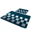 Bild 1 von Mikrofaser-Badteppich 2er-Set - ca. 60 x 90 cm + ca. 60 x 50 cm