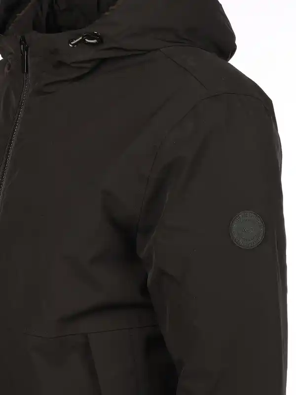 Bild 4 von Herren Jacke mit Kapuze Schwarz