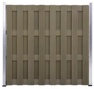 Zaunserie WPC-Alu