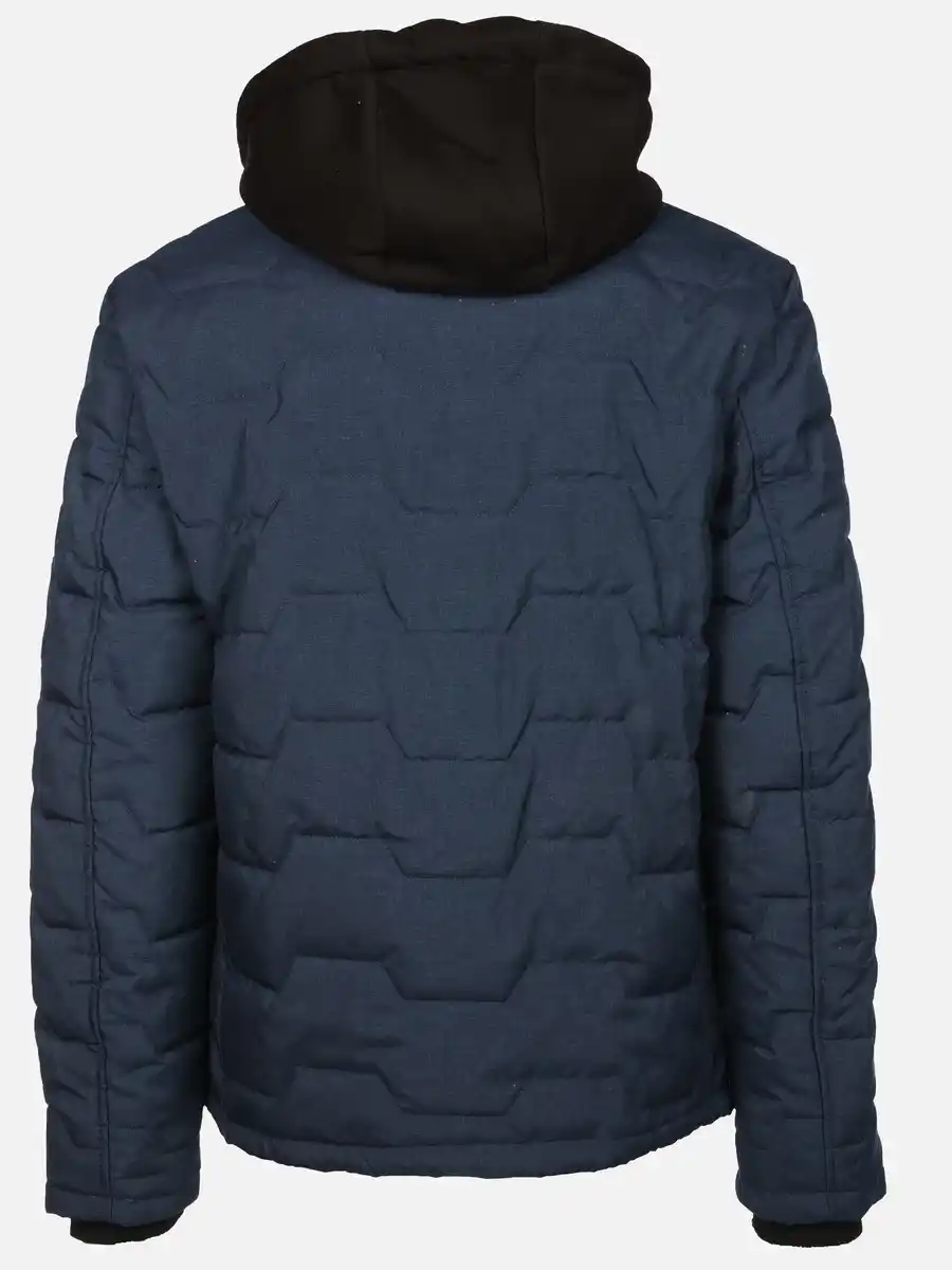 Bild 2 von Herren Steppjacke mit vielen Details Blau