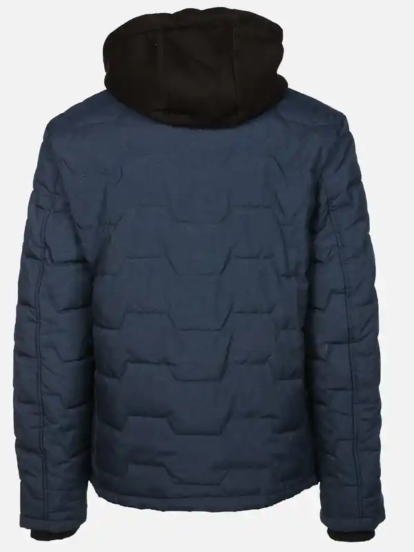 Bild 2 von Herren Steppjacke mit vielen Details Blau