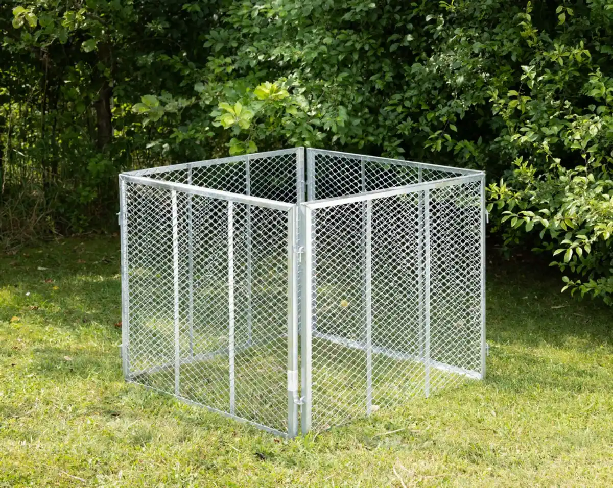 Bild 4 von Komposter, Stahl und feuerverzinkt, ca. 80 x 80 x 80 cm