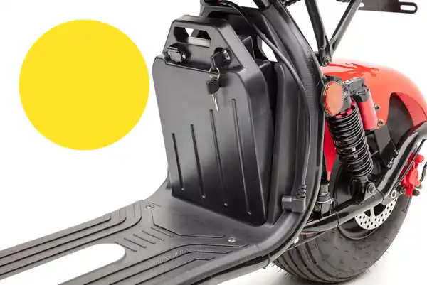 Bild 4 von ECONELO Chopper HR2-2 - 45 KM/H Lithium gelb