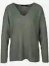Bild 1 von Vero Moda VMCREWLEFILE LS V-NEC Strickpullover Grün
