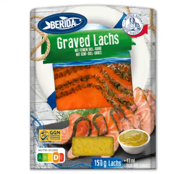 Bild 1 von BERIDA Graved Lachs*