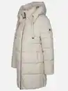 Bild 3 von Damen Steppmantel mit Kapuze Beige