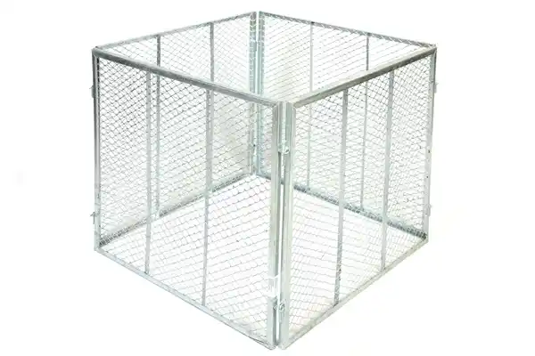 Bild 1 von Komposter, Stahl und feuerverzinkt, ca. 80 x 80 x 80 cm