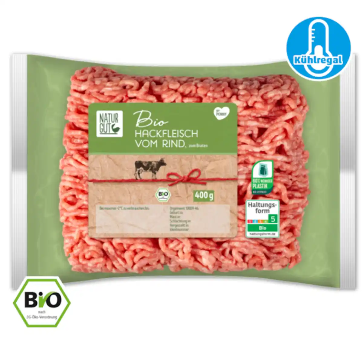 Bild 1 von NATURGUT Frisches Bio Hackfleisch vom Rind