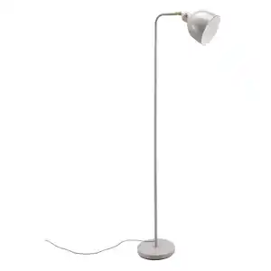 toom Stehleuchte 'Thea' grau E27, 140 cm