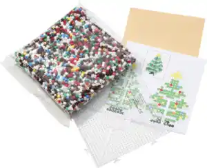 IDEENWELT Bügelperlenset Lebkuchenhaus