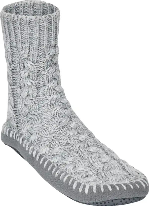 Bild 1 von IDEENWELT Hausschuhsocken grau Gr. 37/38