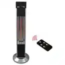 Bild 1 von Terrassen-Heizstrahler Infrae 2000 W Floor Alu Schwarz