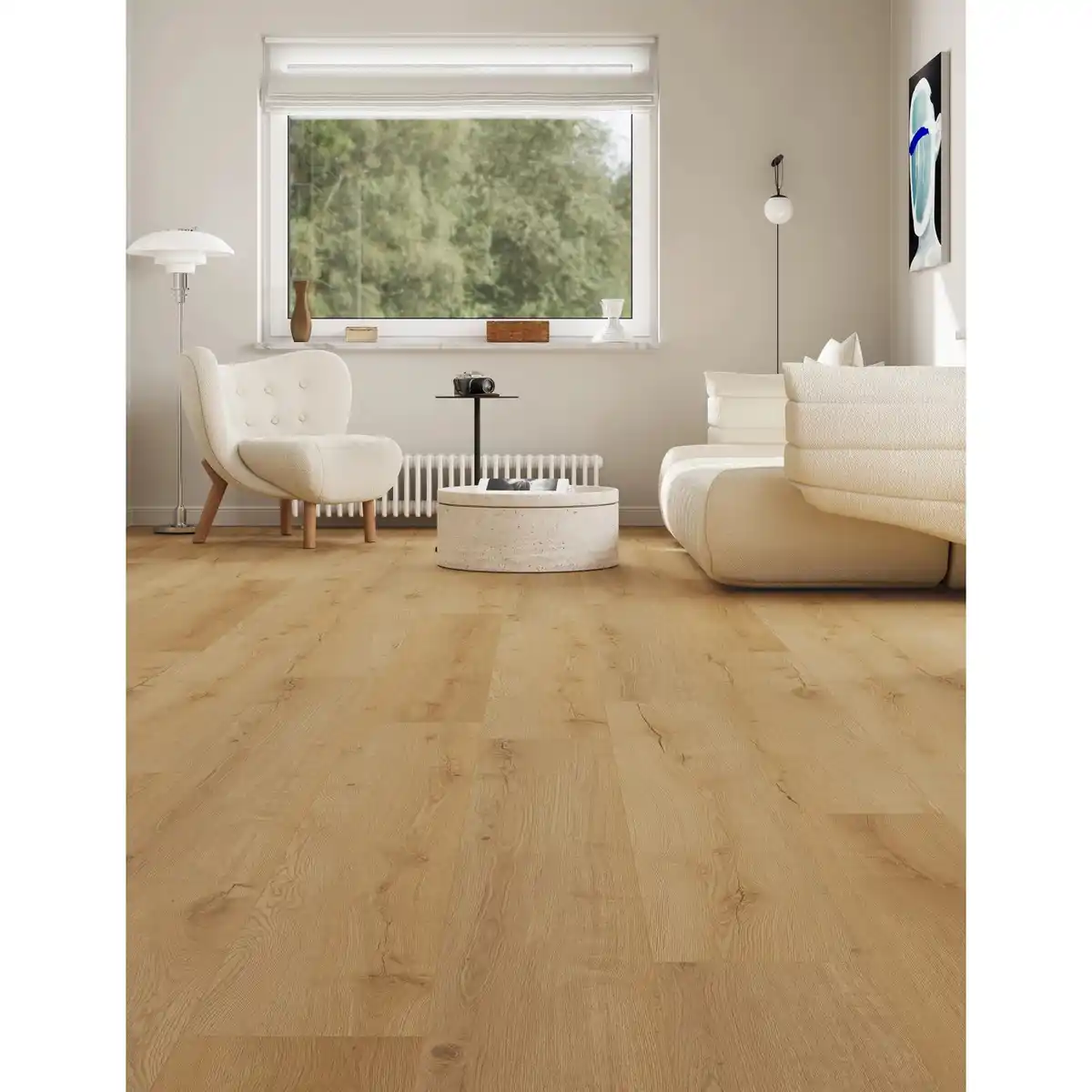 Bild 4 von Klick-Vinylboden Eiche Farum mit integrierter Trittschalldämmung