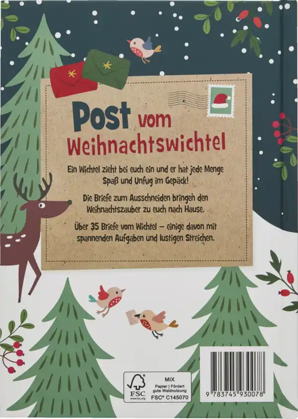 Bild 2 von IDEENWELT Wichtelbuch Weihnachtliche Wichtelbriefe