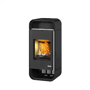 Accente International Kaminofen 'Weser' Stahl schwarz 7,5 kW