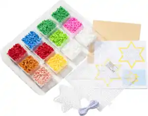 IDEENWELT Bügelperlenset Weihnachts-Anhänger