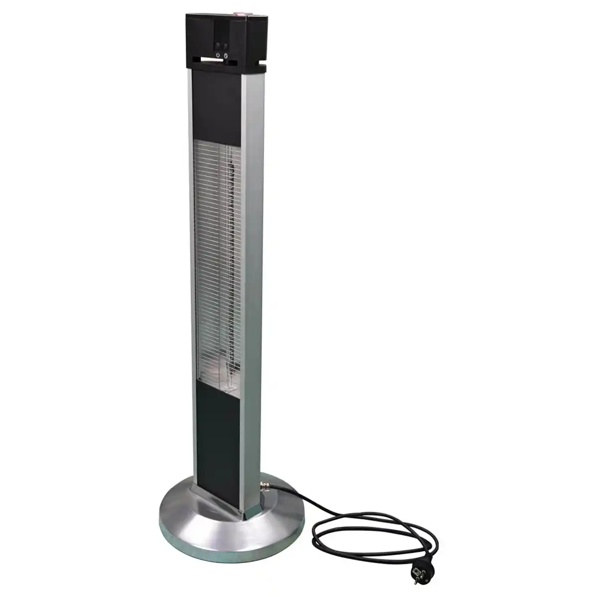 Bild 2 von Terrassen-Heizstrahler Infrae 2000 W Floor Alu Schwarz