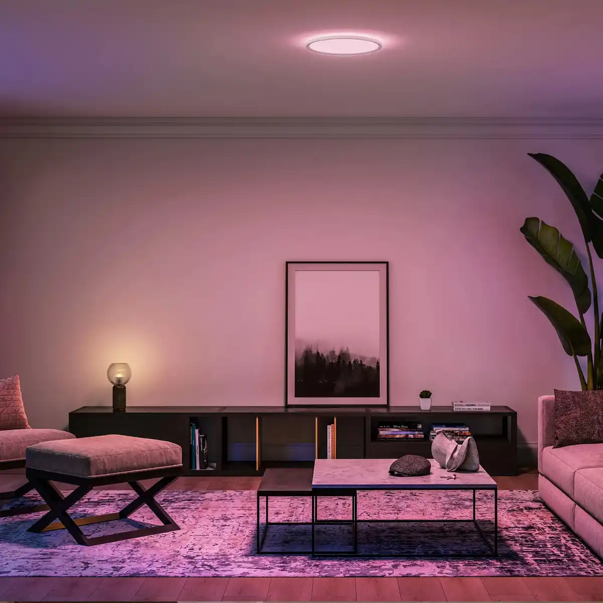 Bild 3 von Philips Hue LED-Panel Tento White & Color Ambiance M Weiß Ø 42,1 cm