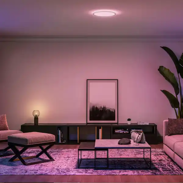 Bild 3 von Philips Hue LED-Panel Tento White & Color Ambiance M Weiß Ø 42,1 cm