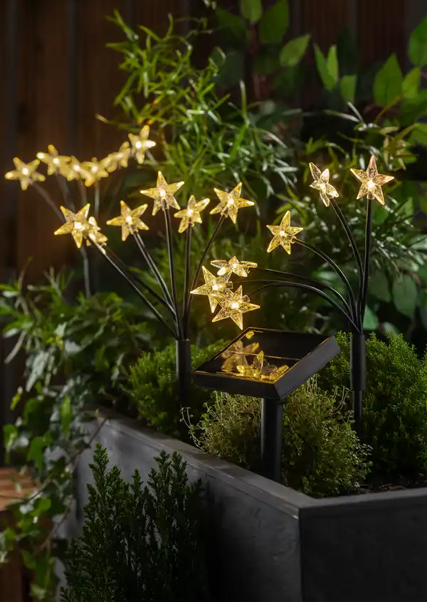 Bild 1 von IDEENWELT Solar-Gartenstecker 3er-Set