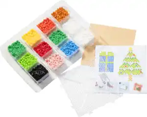 IDEENWELT Bügelperlen Set Weihnachts-Motive