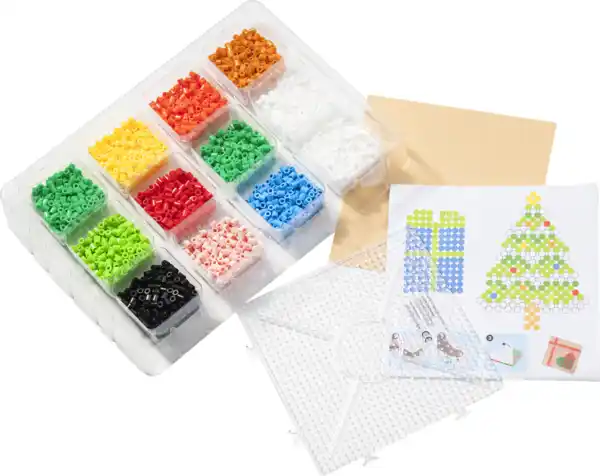 Bild 1 von IDEENWELT Bügelperlen Set Weihnachts-Motive