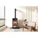 Bild 2 von Mahan UNI-1963 4.0 Kaminofen Schwarz Matt 7 kW