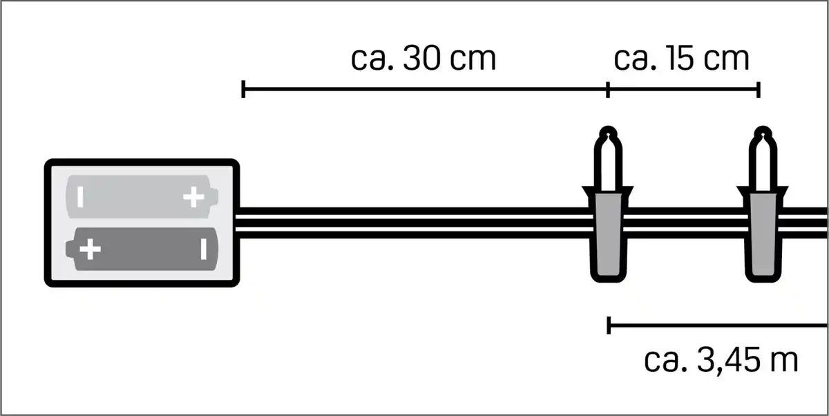Bild 3 von IDEENWELT LED-Clip-Lichterkette