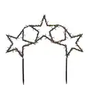 Bild 1 von Luca Lighting Gartenstecker Garden D'light Stern Schwarz 180 Lichter