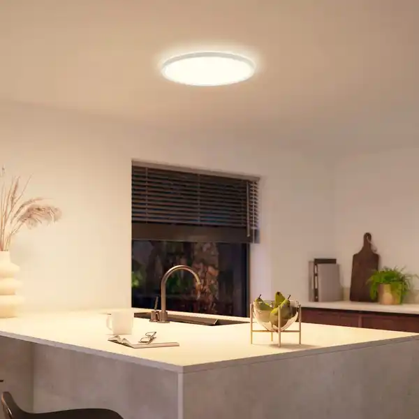 Bild 4 von Philips Hue LED-Panel Tento White & Color Ambiance M Weiß Ø 42,1 cm