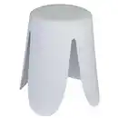 Bild 1 von Wenko Badhocker Comiso Ø 44,5 cm x 46 cm Weiß Matt