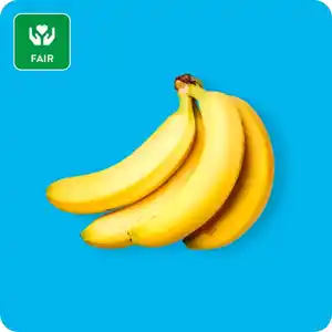   Fairtrade Banane, Ursprung: siehe Etikett