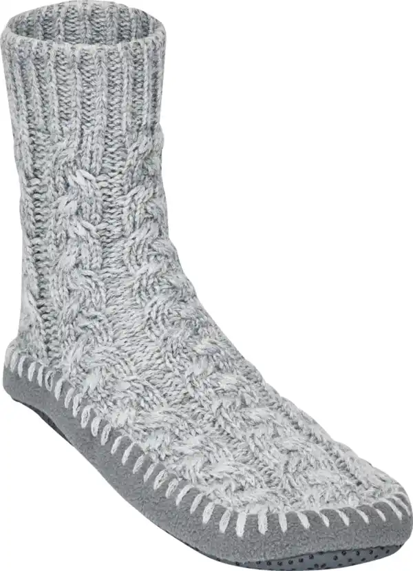 Bild 1 von IDEENWELT Hausschuhsocken grau Gr. 41/42