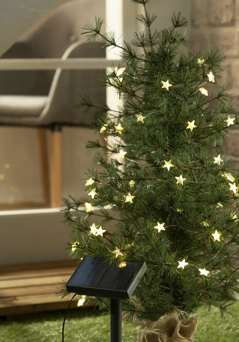 Bild 3 von IDEENWELT Solar-Metalldraht-Lichterkette