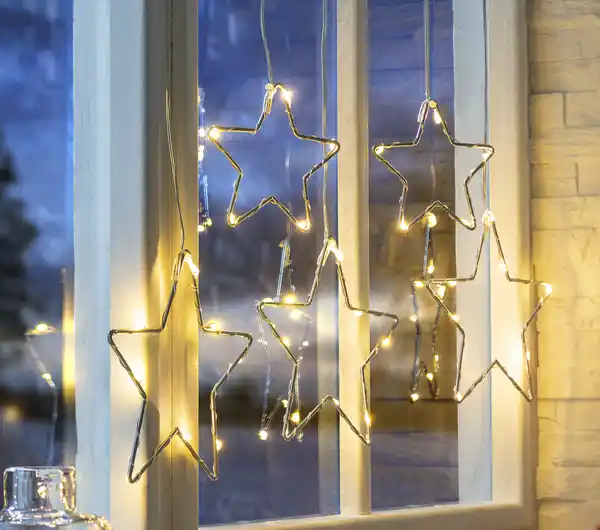 Bild 4 von IDEENWELT LED-Sternenvorhang