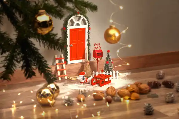 Bild 2 von IDEENWELT Wichteltür Tierische Weihnachten