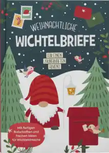 IDEENWELT Wichtelbuch Weihnachtliche Wichtelbriefe