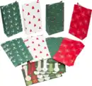 Bild 2 von IDEENWELT Adventskalender-Papiertütenset Rot-Grün 24er-Set