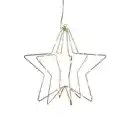 Bild 1 von Luca Lighting LED-Stern Hängend 60 LEDs Ø 30 cm Silber