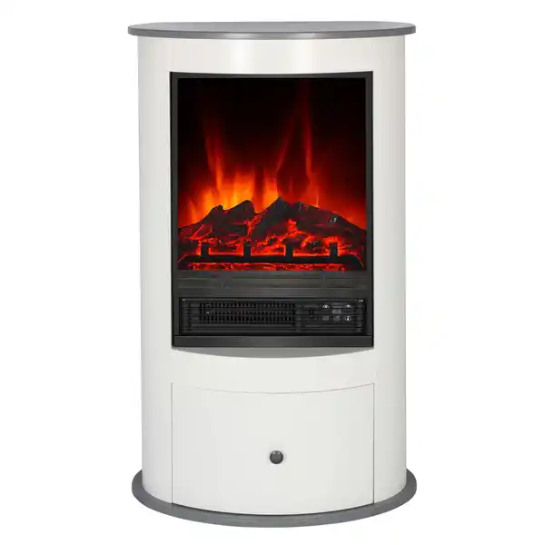 Bild 3 von EL Fuego Elektrokamin Wien II Weiß