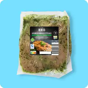 BBQ Marinierte Hähnchensteaks, Französische Kräuter oder Rote Paprika