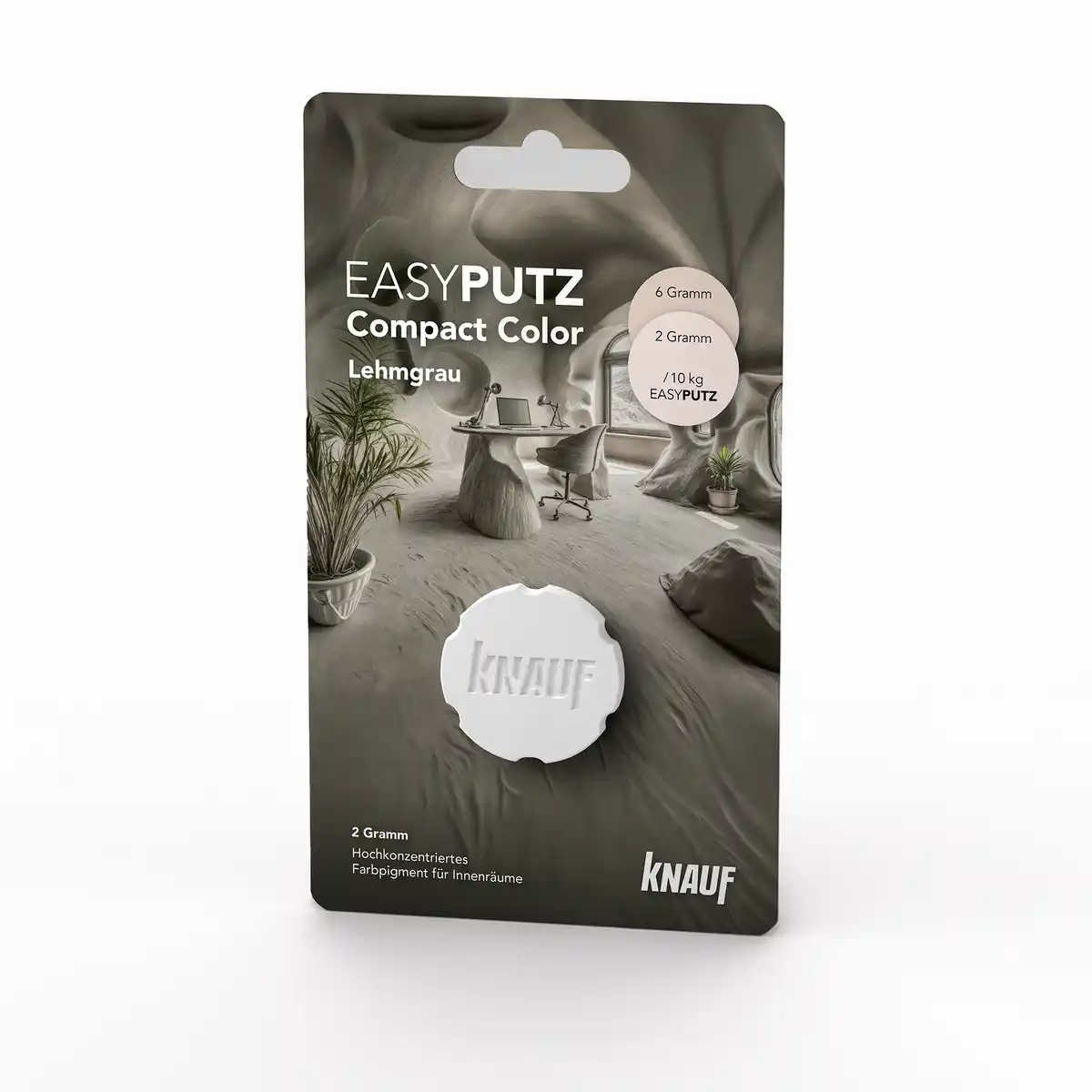 Bild 1 von Knauf Farbpulver 'Compact Color' lehmgrau 2 g