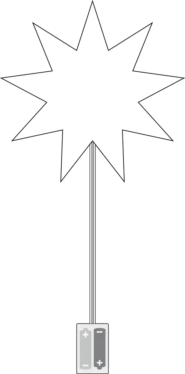 Bild 3 von IDEENWELT LED-Papierstern 40 cm