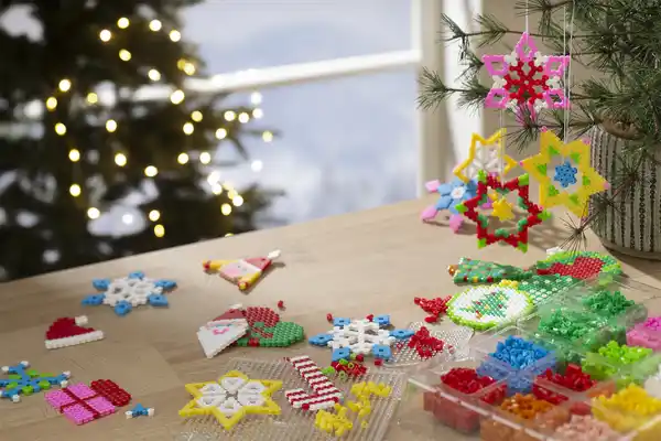 Bild 2 von IDEENWELT Bügelperlenset Weihnachts-Anhänger