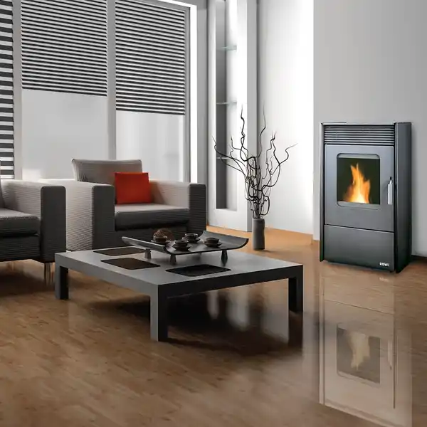 Bild 2 von Rowi Kamin Pellet Easy Premium 9 kW EEK: A+
