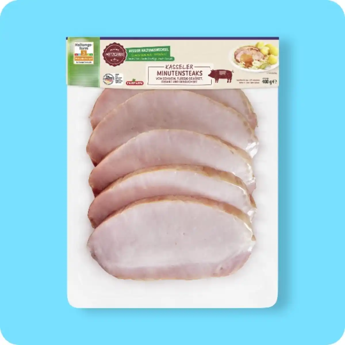 Bild 1 von MEINE METZGEREI Kasseler-Minutensteaks, Vom Schwein