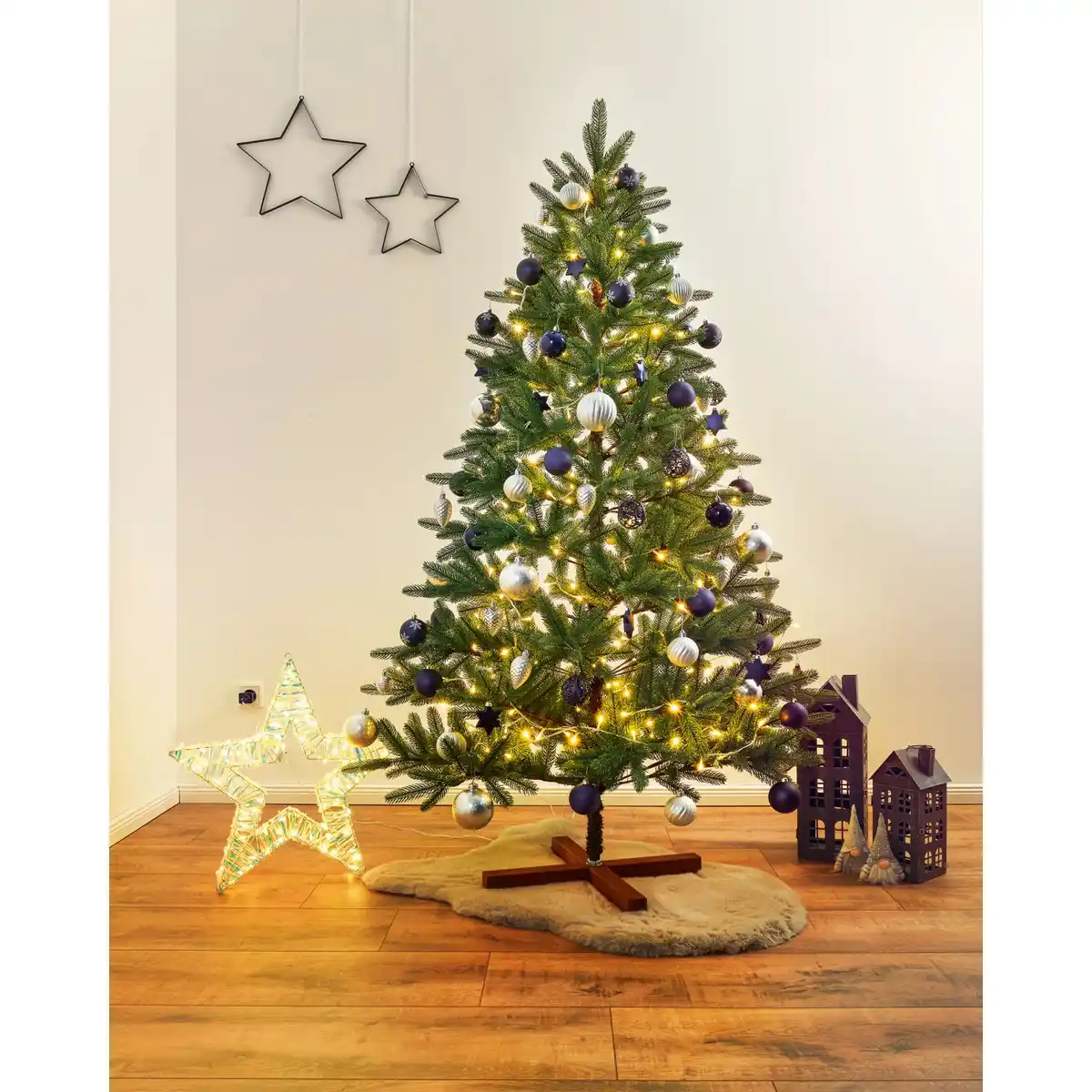 Bild 3 von Kunsttanne Dalbyn 180 cm inkl. Holzständer Indoor