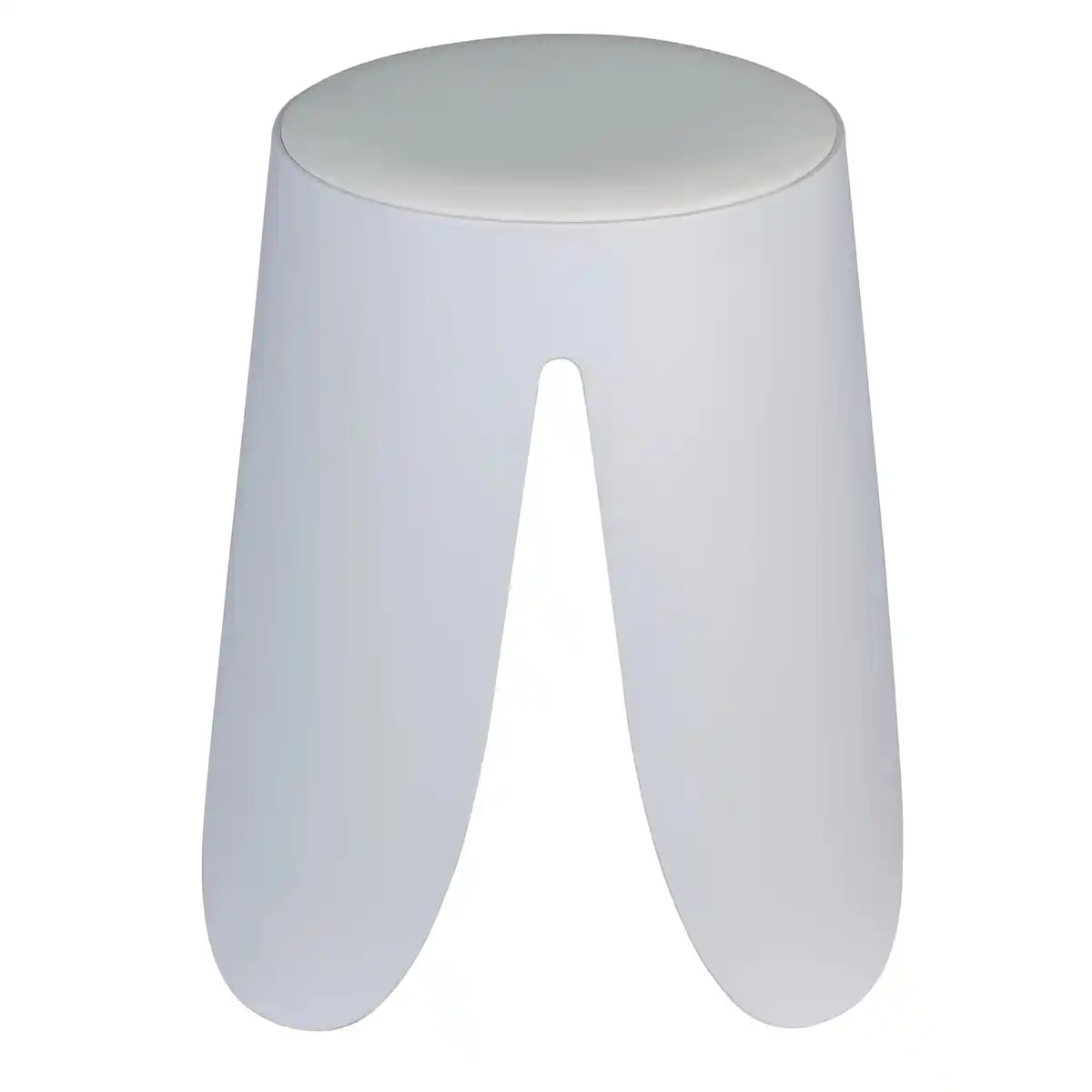 Bild 2 von Wenko Badhocker Comiso Ø 44,5 cm x 46 cm Weiß Matt